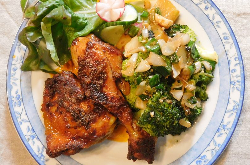 Kippenpoot met Broccoli - Ketodieet Recept Avondeten - Diner - Keto voor Beginners