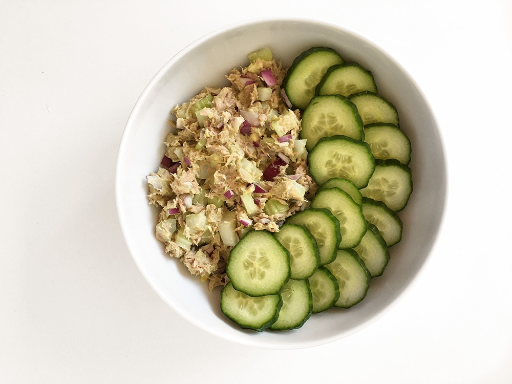 Tonijnsalade met Komkommer - Ketodieet Recept - Salade - Keto voor Beginners Nederland België