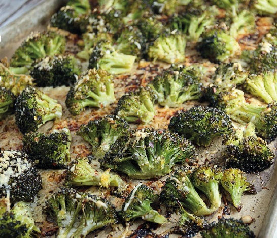 Pittige Geroosterde Broccoli